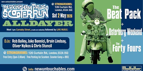 Buckingham Palace Scooter Run & Alldayer