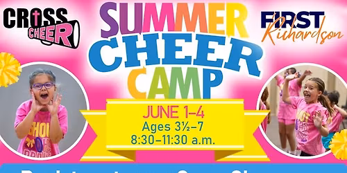 Cheerleading Camp for Preschoolers at First Richardson