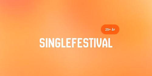 Singlefestival 21.-22. august 2026