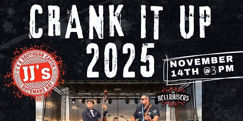 Crank it up @JJs