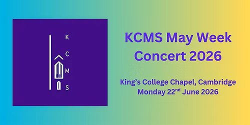 KCMS May Week Concert 2026