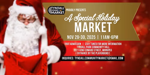 A SPECIAL HOLIDAY MARKET YEAR 4  - Nov 29 & 30