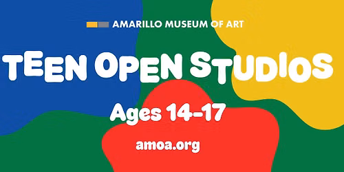 Teen Open Studios | August 6