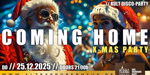 X-Mas Comming Home | Disco-Party