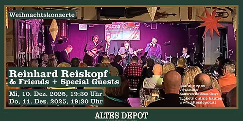 Weihnachtskonzert Reinhard Reiskopf & Friends + Special Guests