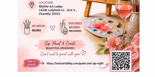 Sip and paint night 
