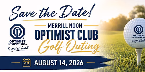 Merrill Noon Optimists Golf Fundraising Event
