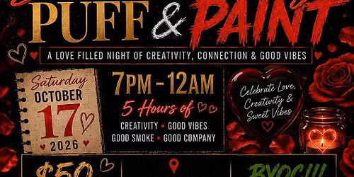 Cloud 9 Canvas Presents: Sweetest Day Puff & Paint