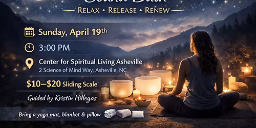 \ud83c\udf11\u2728New Moon Serenity Sound Bath\u2728\ud83c\udf11