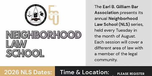 Neighborhood Law School 2026