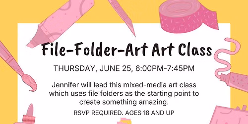 File-Folder Art Class for Adults