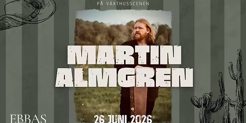 Konsert med Martin Almgren \ud83c\udfb6