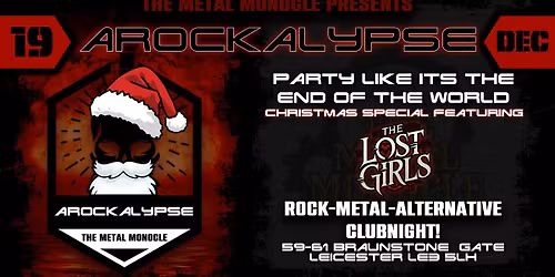 Arockalypse Christmas Special Featuring The Lost Girls!