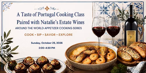 Portuguese Appetizers Cooking Class - Wine, Class & Appetizers Included