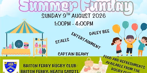 Briton Ferry Town Council Sumer Funday 2026