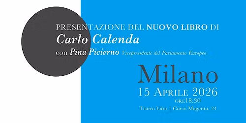 Carlo Calenda presenta il suo nuovo libro a Milano