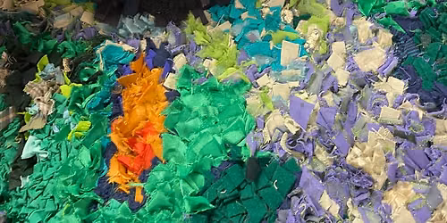 Rag Rug Tuffet Cushion workshop