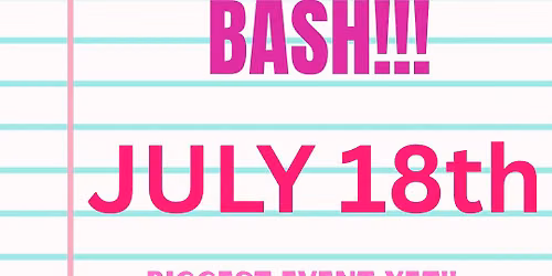 BACK 2 SCHOOL BASH!! \ud83c\udf89\ud83c\udf4e