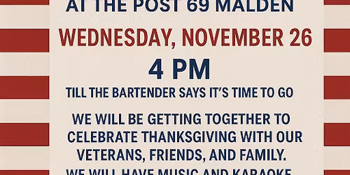 Friendsgiving at the post 69