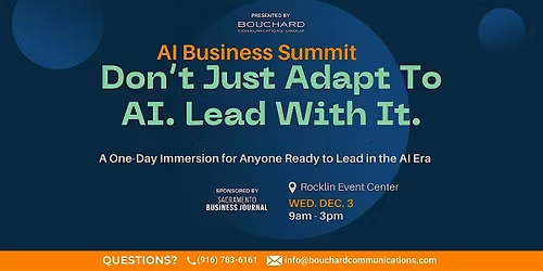 Sacramento AI Business Summit