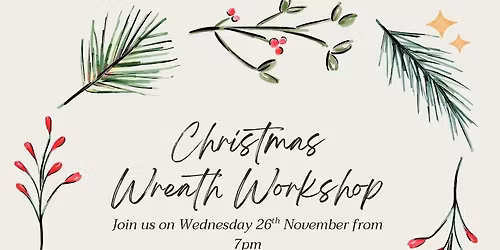 The Ship Inn Wreath making workshop