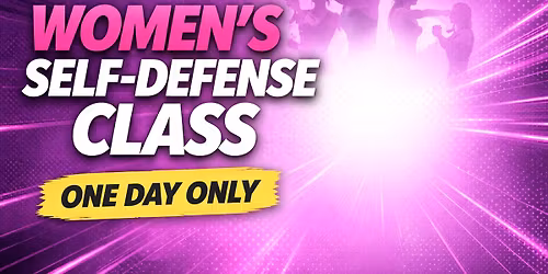 Women\u2019s self-defense class one day only