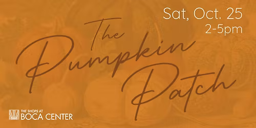 Personalized Pumpkin Patch Pop Up