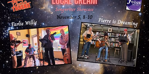 Local Cream Songwriter Showcase @Hank Dietle's Tavern