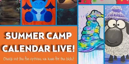 Summer Art Camp: Weekly or Daily Sign up! 