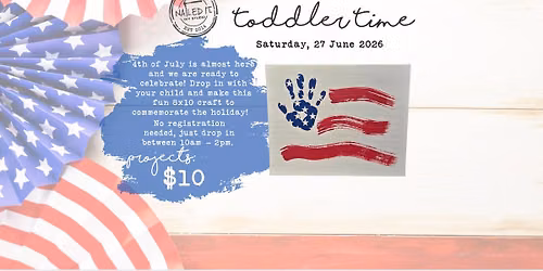 Toddler Time - 4th of July Project