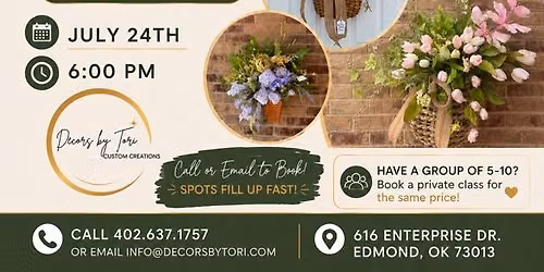 Decors By Tori - Door Basket Class