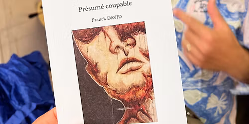 \u00ab Pr\u00e9sum\u00e9 coupable \u00bb pr\u00e9sent\u00e9 par son auteur Franck David