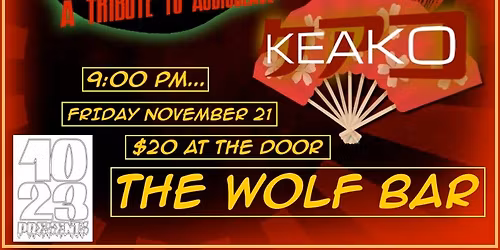 Live Wire, Civilian, and Keako at Wolf Bar