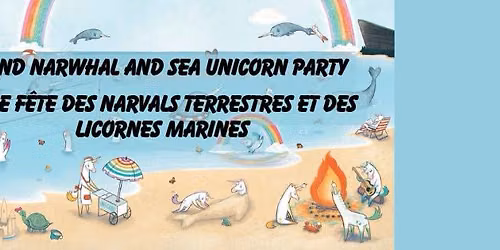 Narwhal Party and Puppet Show\/une f\u00eate des narvals + un spectacle des marionettes