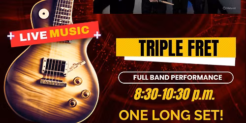 TRIPLE FRET (FULL BAND) @ CHACKO'S MEMORY LANE LOUNGE!