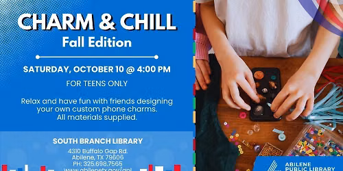Charm & Chill: Fall Edition (South Branch)