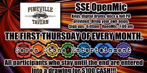SSE Open Mic at Pineville Tavern