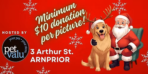 Pictures with Santa Arnprior!