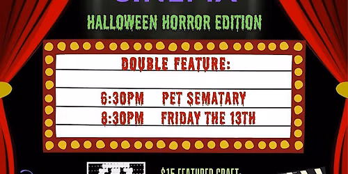 BYO Craft Cinema - Horror Double Feature