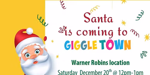 Santa at Giggle Town - Warner Robins