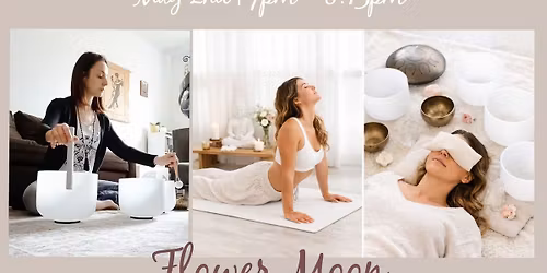 Yoga & Sound Bath - Flower Moon 