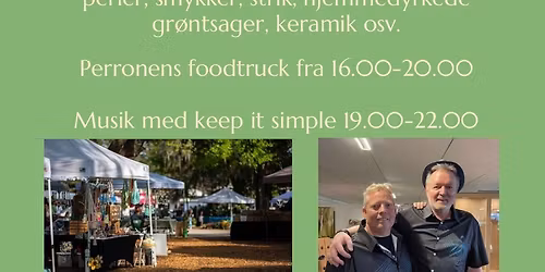 Kreamarked, foodtruck og musik\ud83e\uddf6\ud83e\udedc\ud83e\uddc0