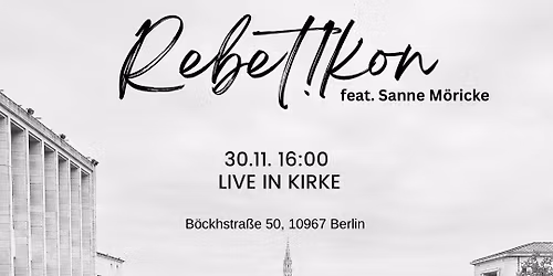 Rebetikon Live in Kirke, Berlin