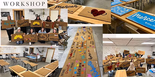 Personalized Doormat Workshop