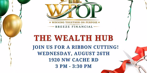 Ribbon Cutting - The Wealth Hub