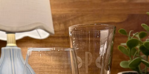 Glass Etching Workshop