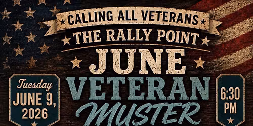 Please register! The June Rally Point Chehalem Valley Brewing Veteran Muster!