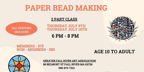 PAPER BEAD MAKING
