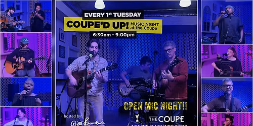 Coupe'd Up!: OPEN MIC at the Coupe