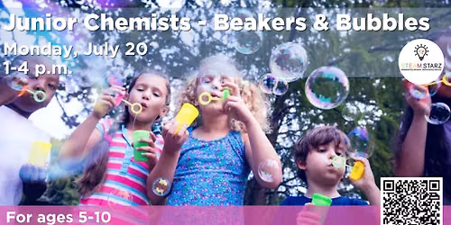 STEAM STARZ: Junior Chemists (Beakers & Bubbles)